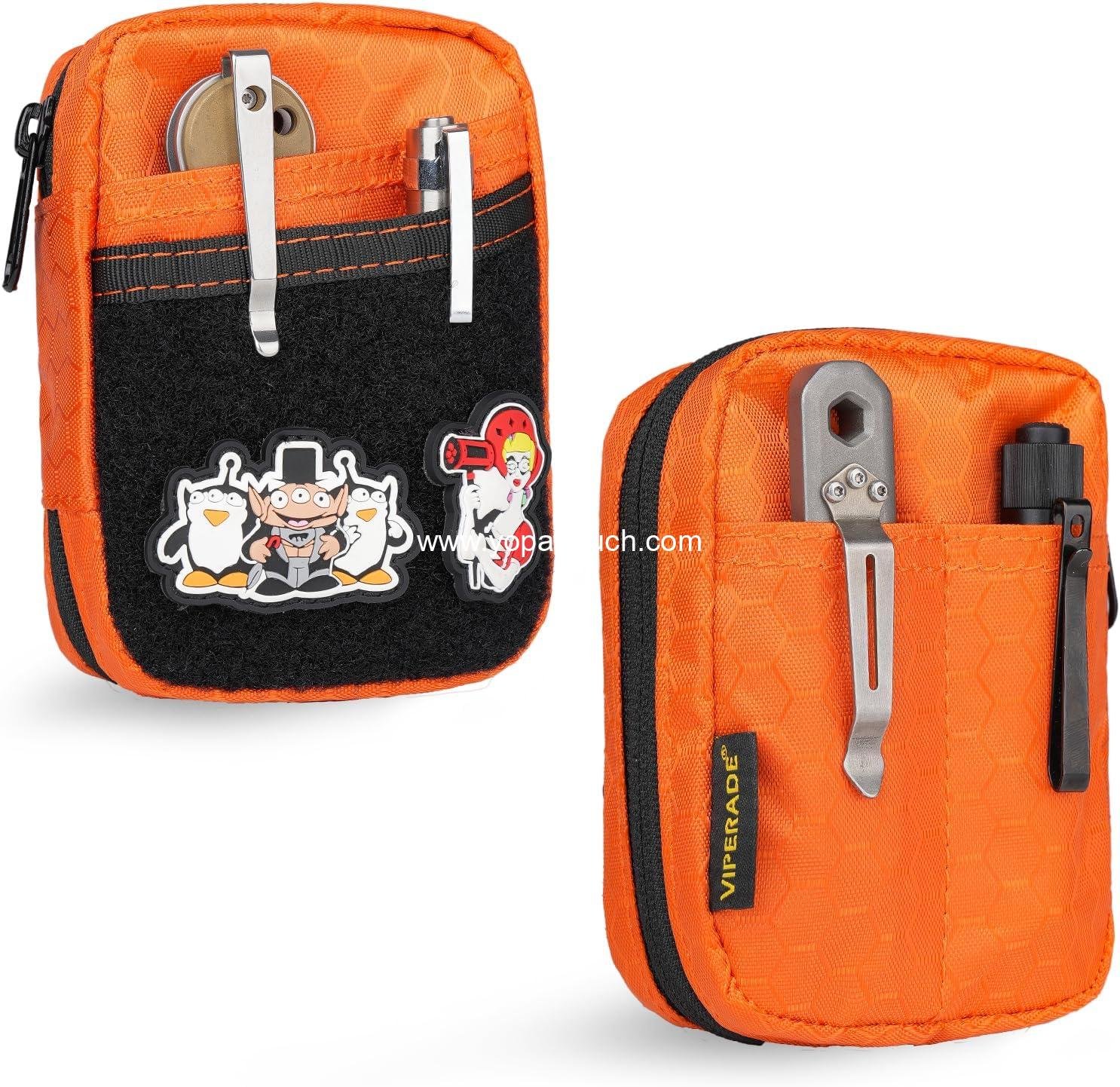 Wholesale Small EDC Pouch, Men's Pocket Organizer, Multitool Pouch for Camping, Hiking, Bushcraft (Size: VE31, Color: Orange) - Supplier Wholesale Small EDC Pouch, Men's Pocket Organizer, Multitool Pouch for Camping, Hiking, Bushcraft (Size: VE31, Color: Orange) - Supplier