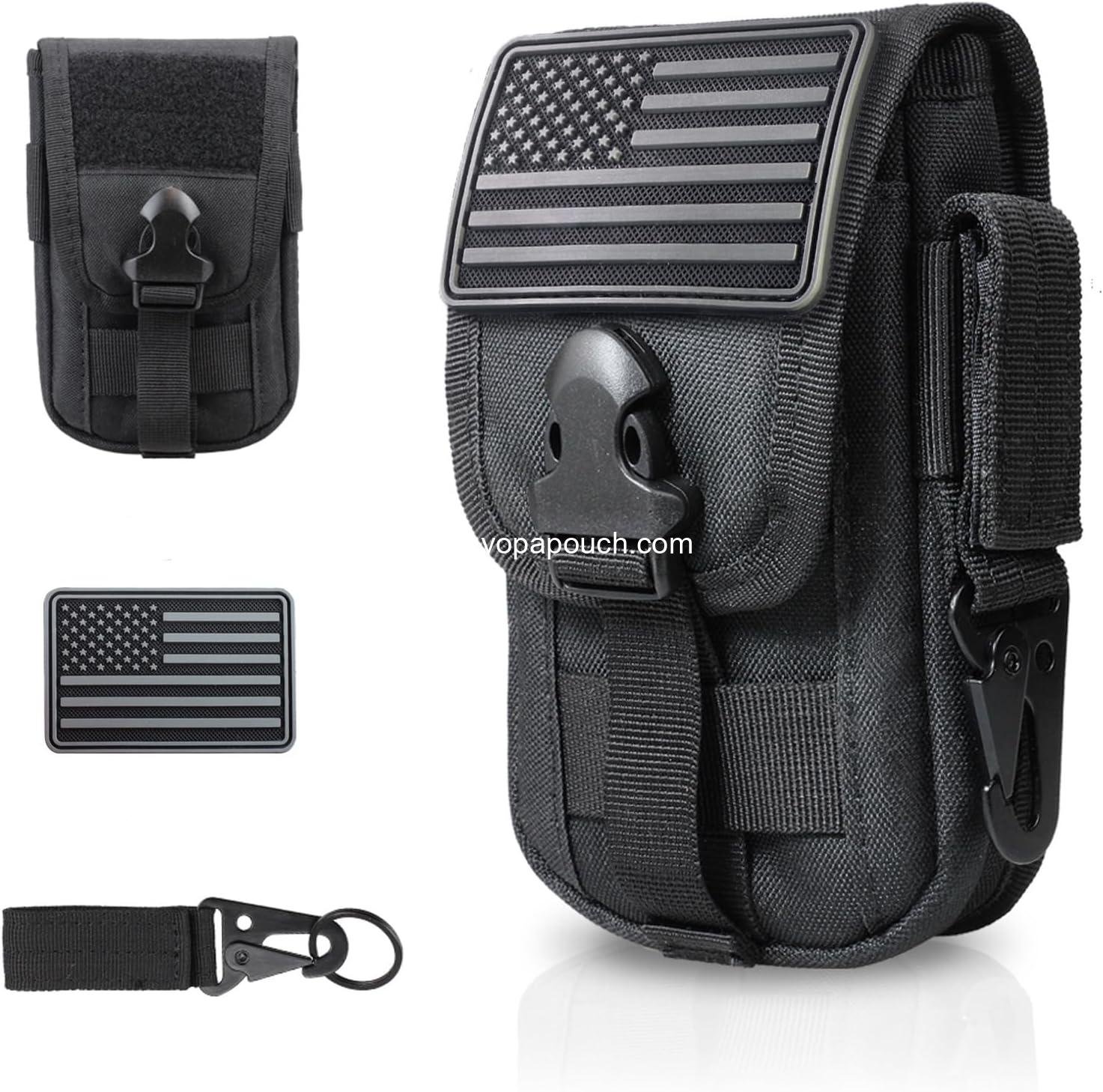Wholesale Tactical Phone Pouch Molle Smartphone Holster Bag EDC Utility Cellphone Lock Card Holder Organizer for Waist Belt with Tactical Gear Clip and U.S.A Patch, Supplier Wholesale Tactical Phone Pouch Molle Smartphone Holster Bag EDC Utility Cellphone Lock Card Holder Organizer for Waist Belt with Tactical Gear Clip and U.S.A Patch, Supplier