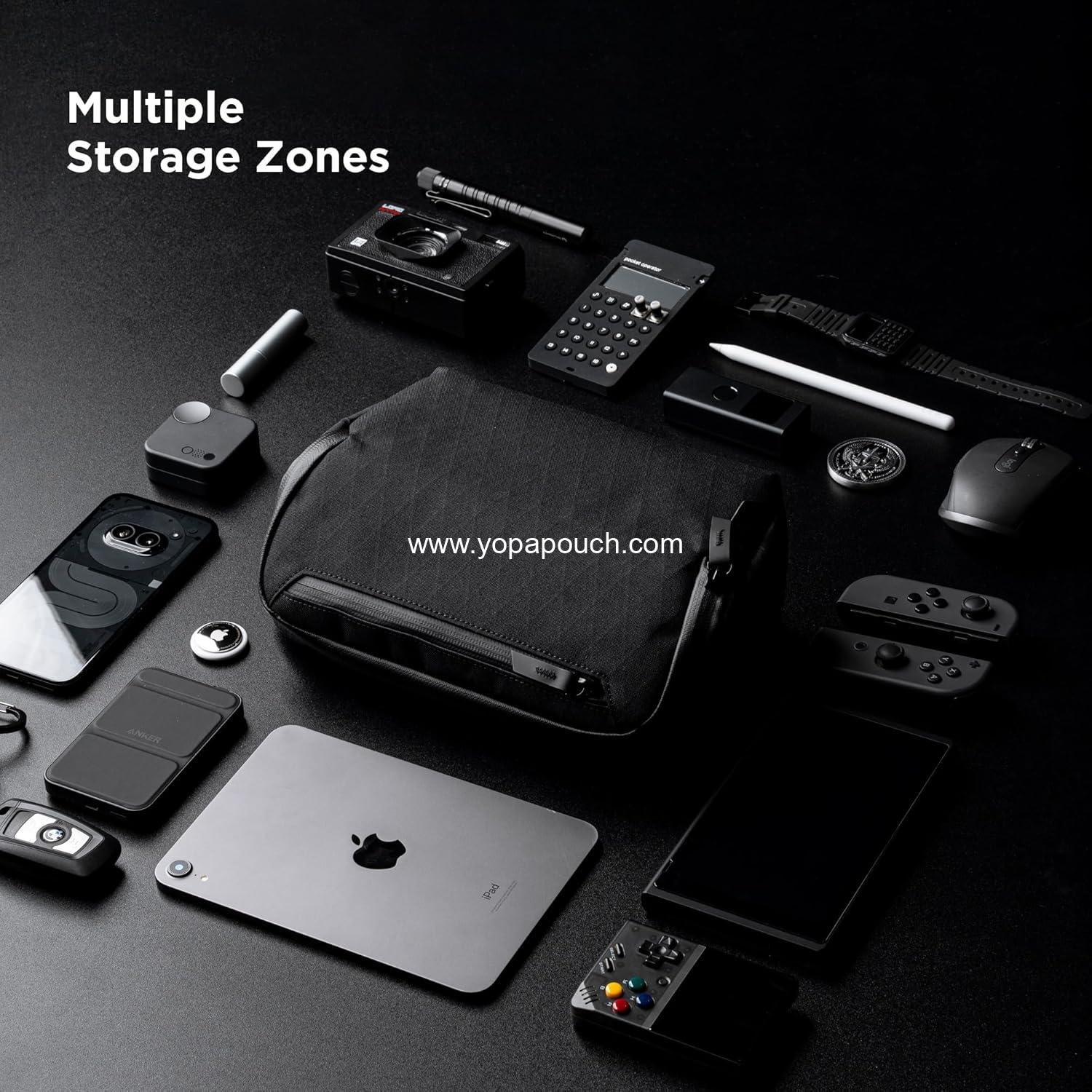 Wholesale Men's Sling Bag - Fits iPad Mini, Electronics & Accessories, Removable Strap, Weatherproof Fabric - Supplier