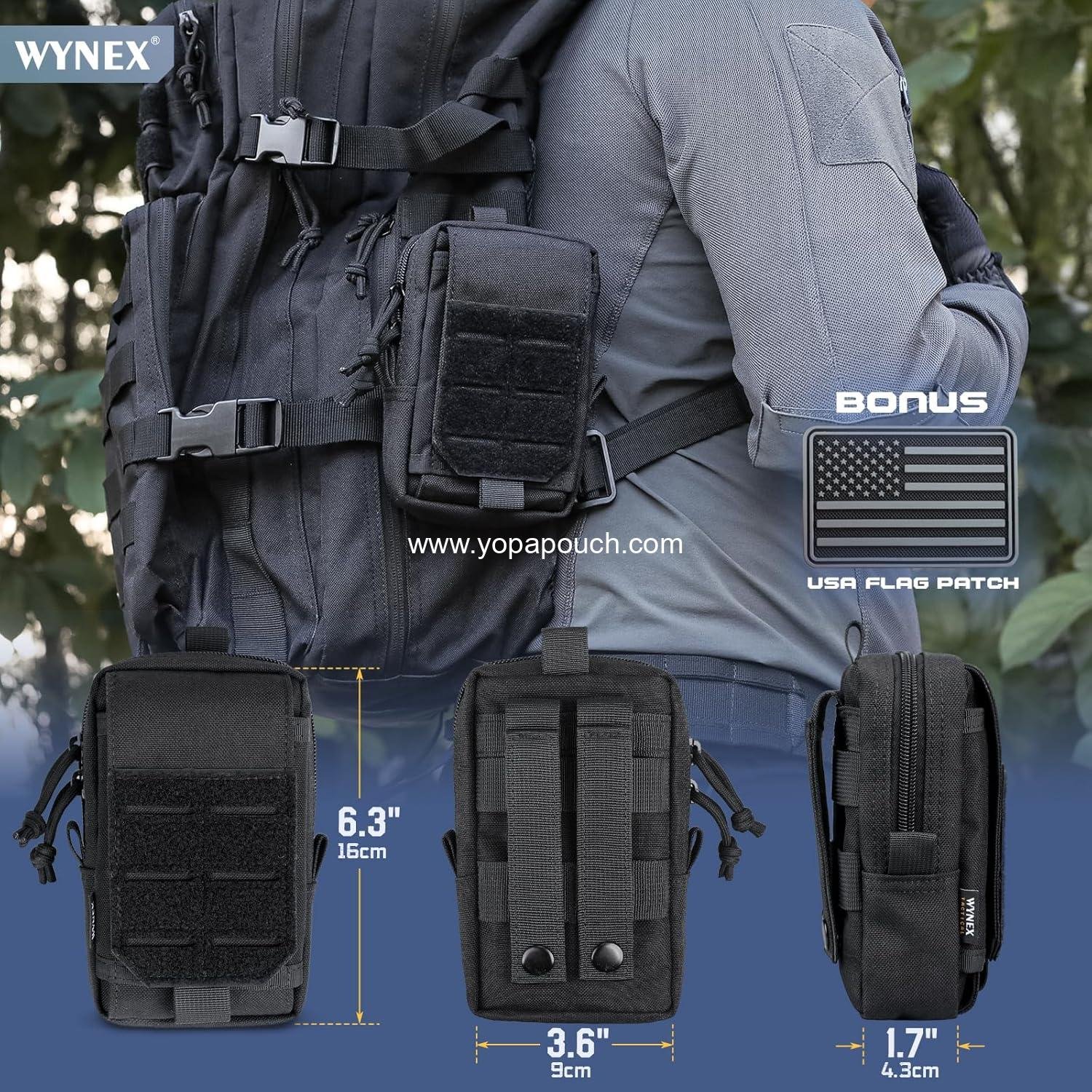 Wholesale Tactical EDC Pouch Molle Utility Gadget Organizer Phone Holder Waist Pack Smartphone Tool Holster Pocket - Supplier