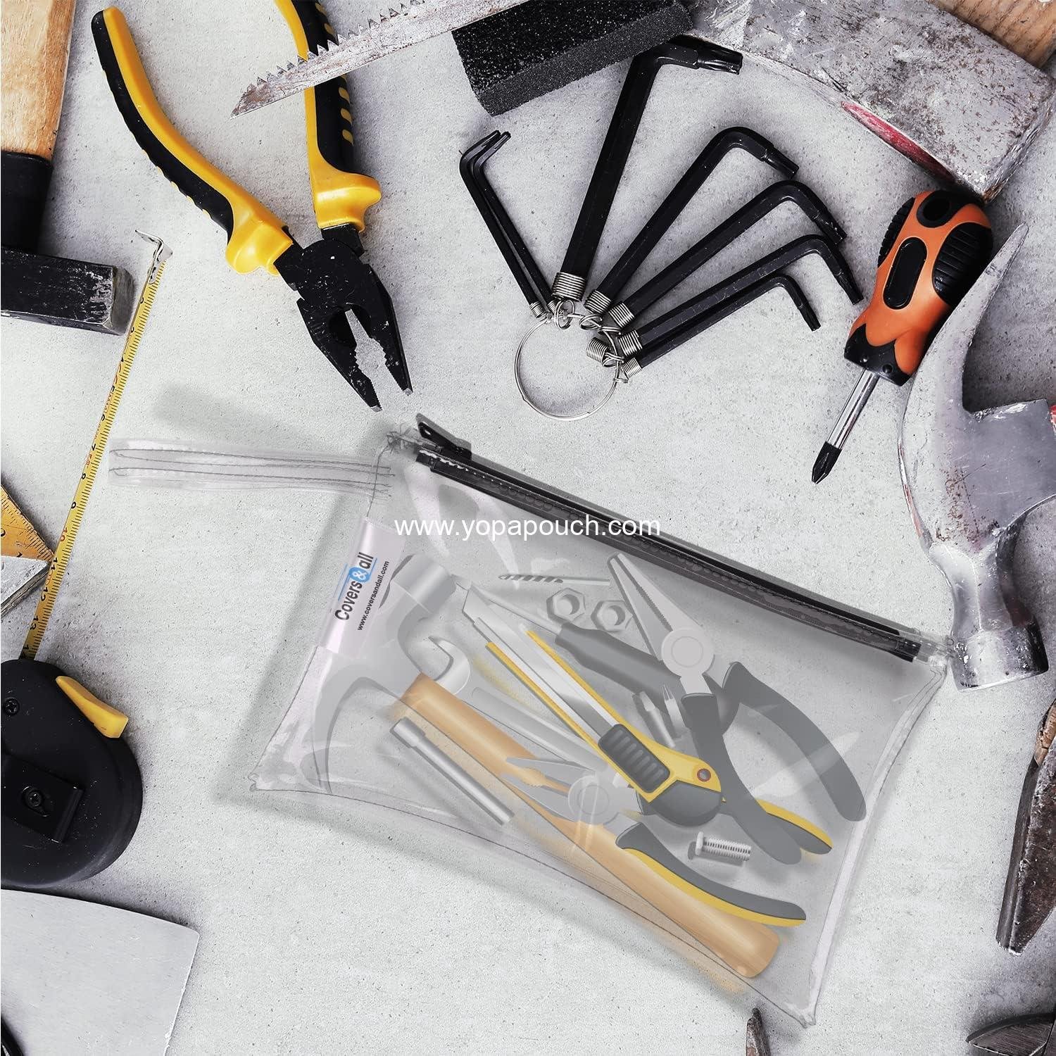 Wholesale Heavy Duty Waterproof Tool Bag Pouch with Sturdy Zipper - Multipurpose Utility for Tool Storage, Makeup, and Bank Deposits - OEM