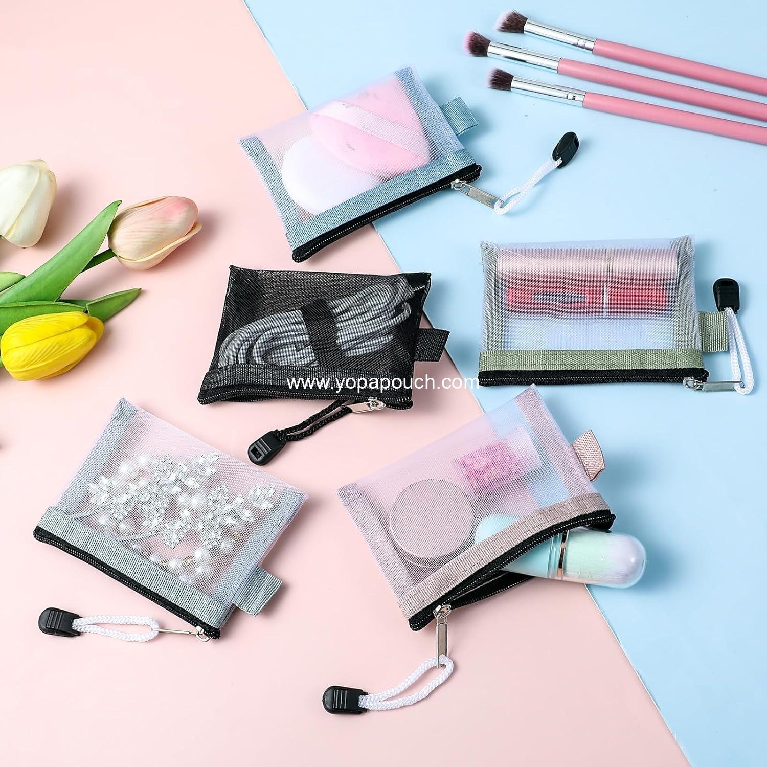 Wholesale 5 Pack Small Zipper Pouch, 3