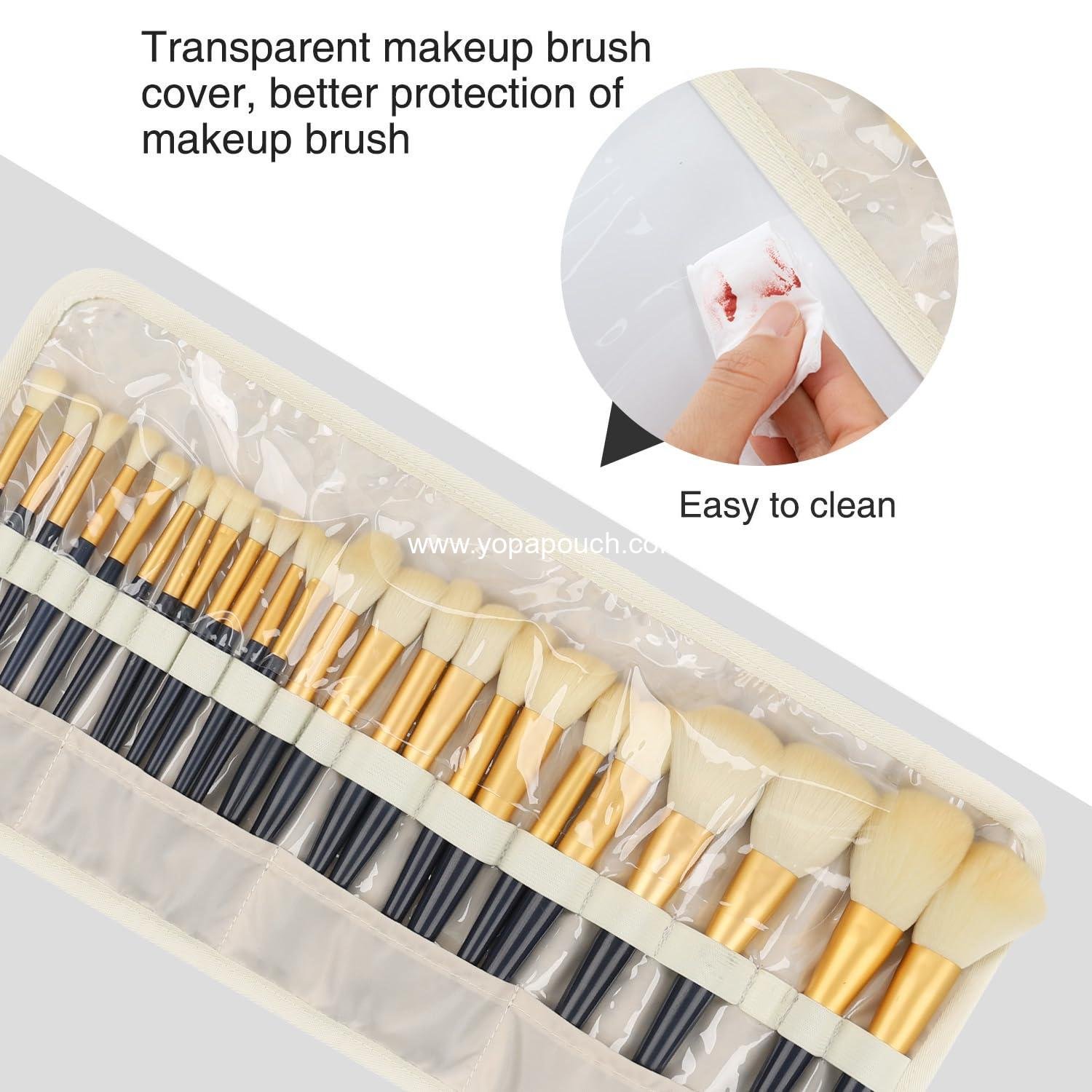 Wholesale Makeup Brush Holder, Organizer and Travel Pouch for Women - Cosmetic Brush Bag for Makeup Artists - Floral Design Supplier