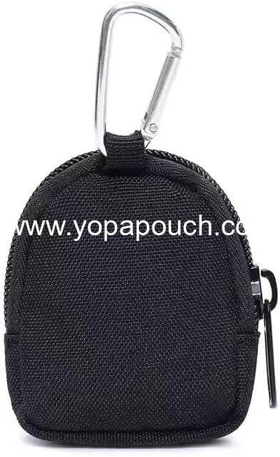 Wholesale 4Pcs Mini Backpack Keychain - Cute Cosmetic Bag for Women, Makeup Organizer, Lipstick Holder, Card Holder, Data Cable Storage, Zipper Pouch (Tactical Keychain Pouch) Supplier