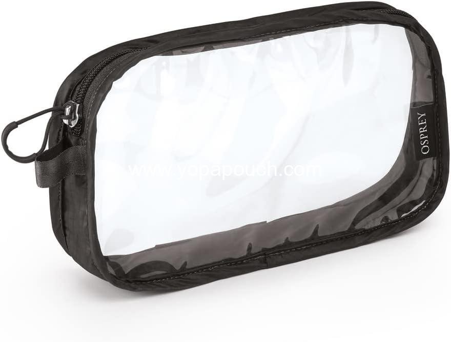 Wholesale Ultralight Clear Liquids Pouch for Travel, Black 3.5 oz - Supplier