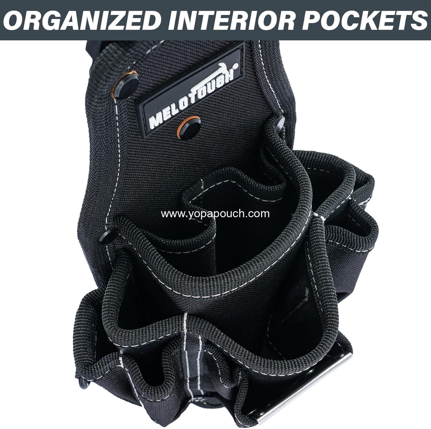 Wholesale Small Tool Pouch with Quick Release Belt Clip, Clip-On Tool Holder Accessory for Larger Pockets & Loop - OEM Supplier