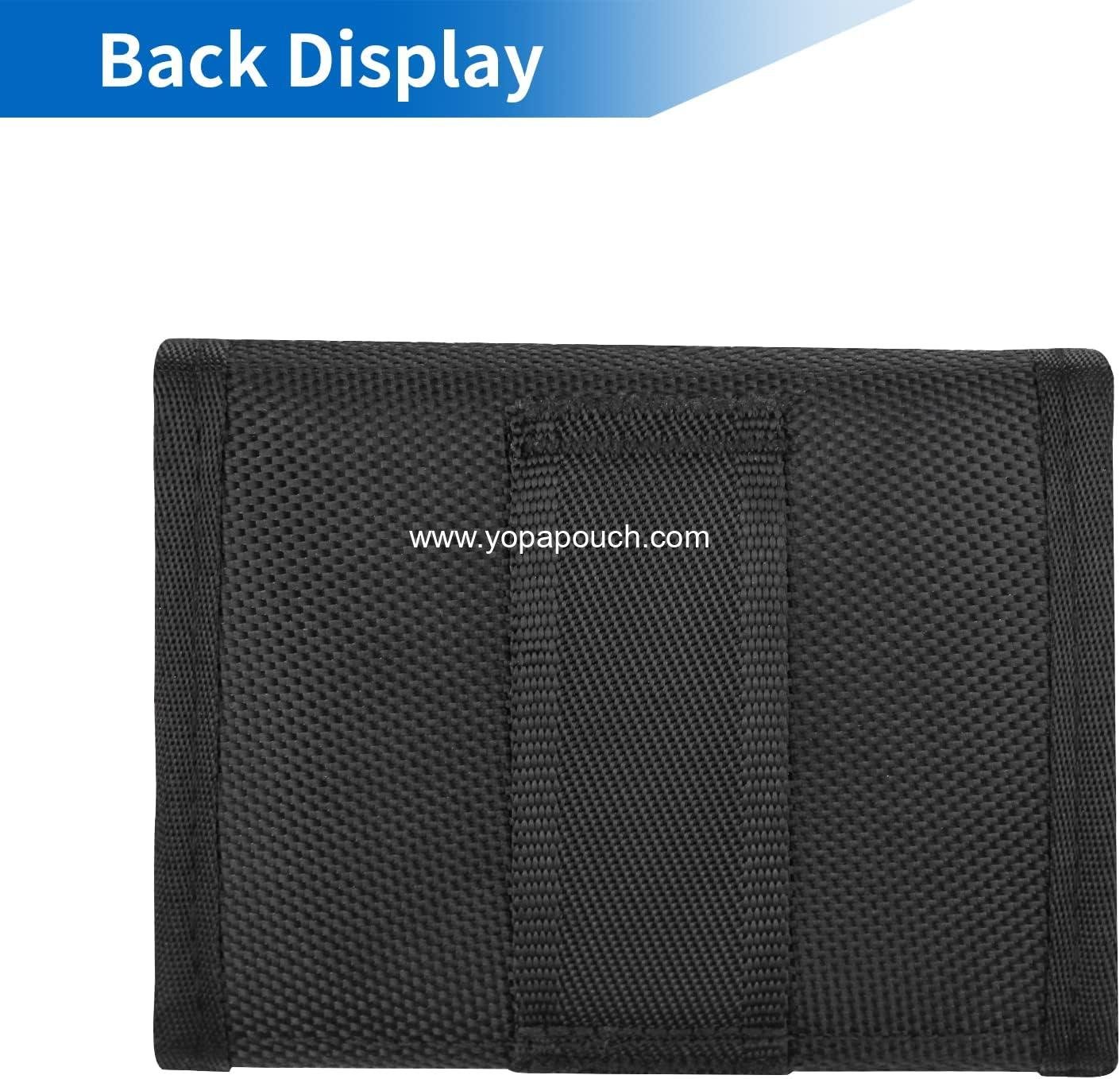 Wholesale Double Glove Pouch for Duty Belt, 1680D Nylon Latex Disposable Holder for Police Firefighters Manufacturer