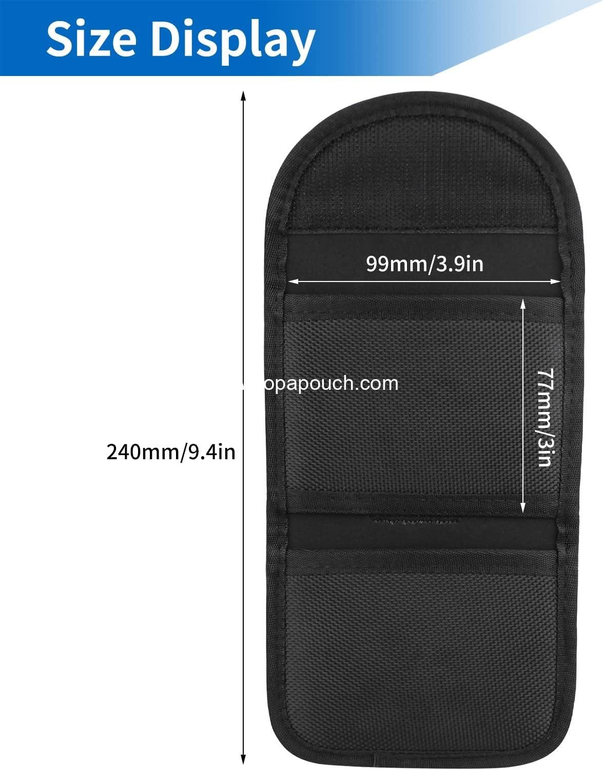 Wholesale Double Glove Pouch for Duty Belt, 1680D Nylon Latex Disposable Holder for Police Firefighters Manufacturer