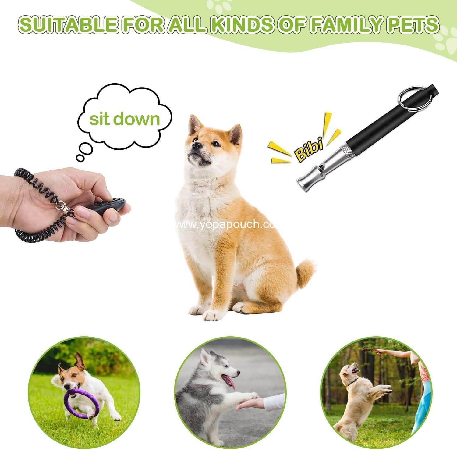 OEM Dog Treat Pouch for Pet Training - Training Kit with Treat Bag, Clicker, Silicone Bag, 2-in-1 Whistle, Collapsible Bowl, and Poop Bags - Wholesale Supplier