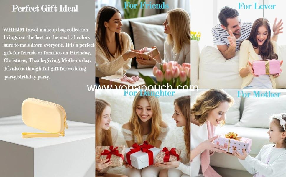 Wholesale Small Silicone Multifunctional Essential Bag Portable Travel Makeup Bag for Women Men Cards Cash Zipper Pouch (Black) - Supplier