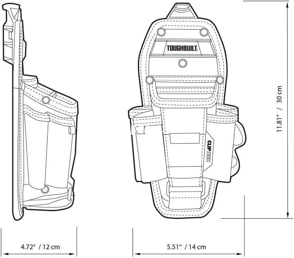 Wholesale 7 Pocket Technician Pouch, Black - Factory