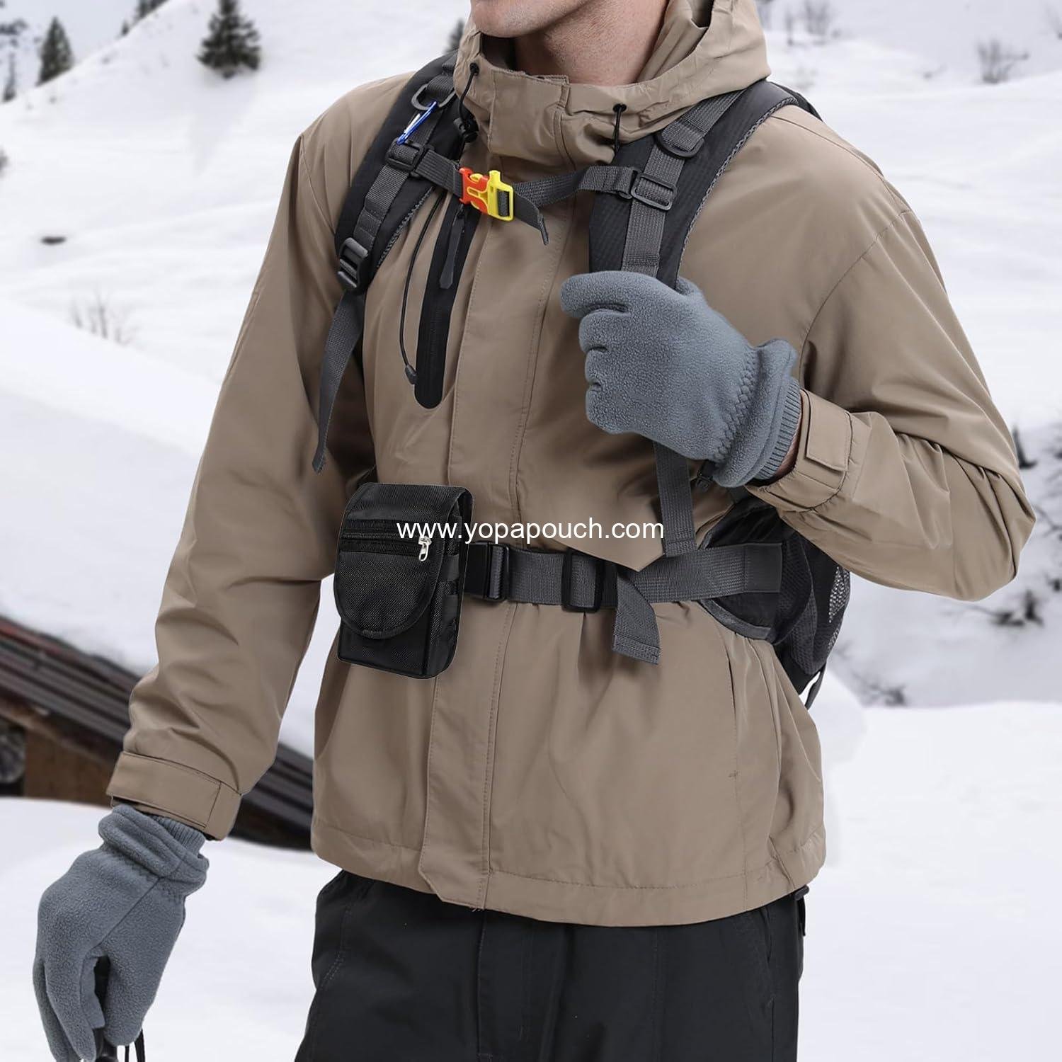 Wholesale Multi-Purpose Phone Belt Pouch, Dual Phone Holster with Belt Clip, Tactical Cellphone Holder for Men, Large Compatibility Smartphone Case for Daily Use, Hiking, Camping, Working - Manufacturer