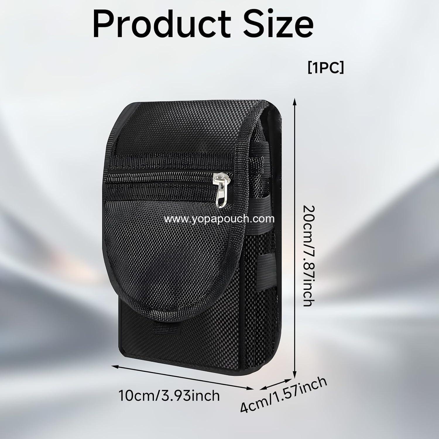 Wholesale Multi-Purpose Phone Belt Pouch, Dual Phone Holster with Belt Clip, Tactical Cellphone Holder for Men, Large Compatibility Smartphone Case for Daily Use, Hiking, Camping, Working - Manufacturer