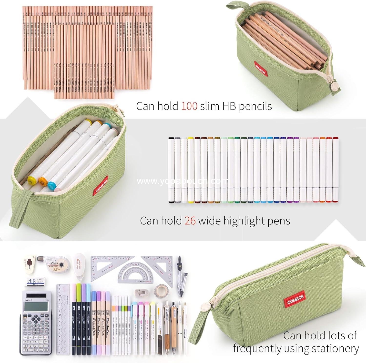 Wholesale Large Capacity Pencil Case - Pouch for School Supplies, Ideal for Teens and Adults - OEM Supplier