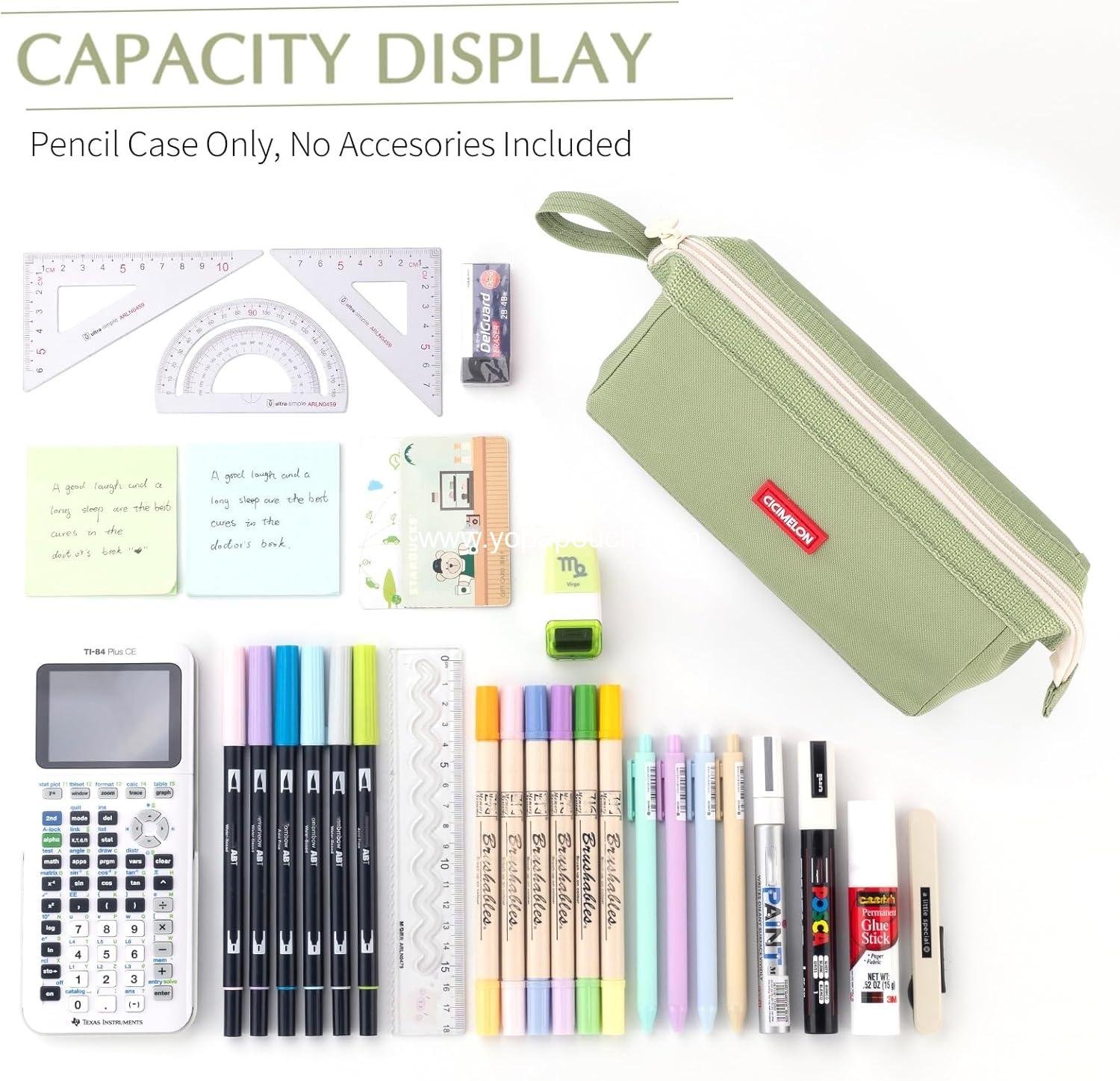 Wholesale Large Capacity Pencil Case - Pouch for School Supplies, Ideal for Teens and Adults - OEM Supplier