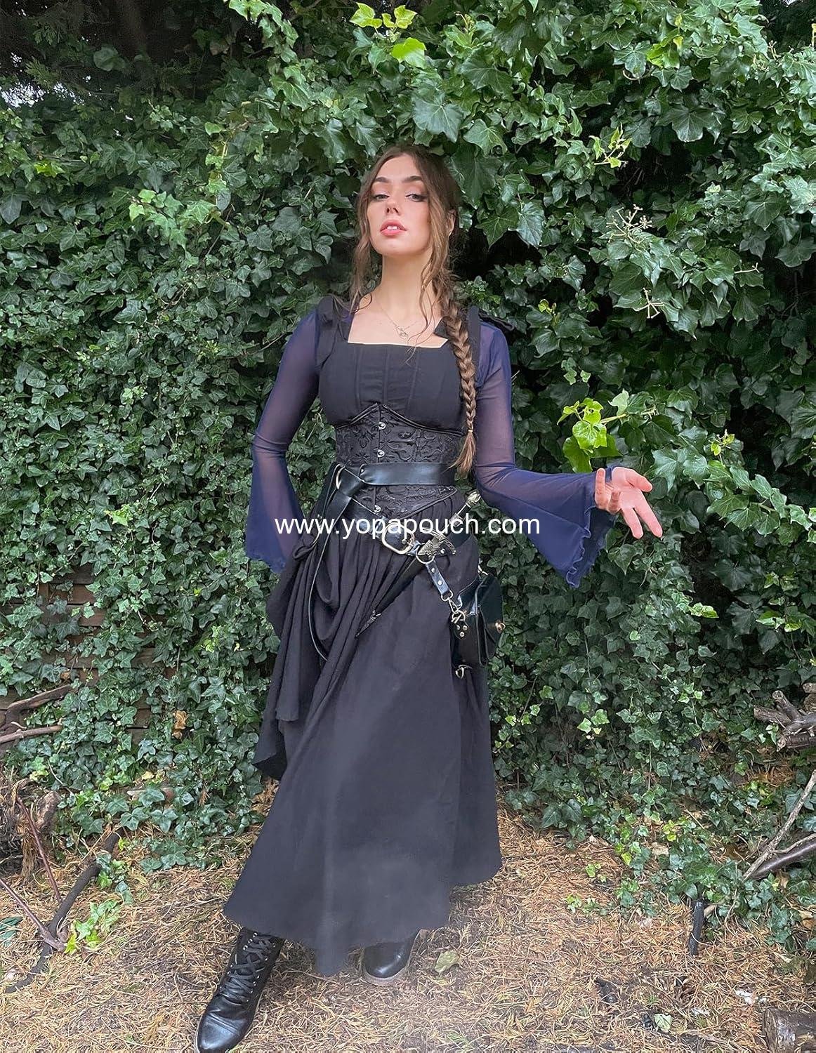 Wholesale Renaissance Belt Pouch Waist Bag, Pirate Fanny Pack, Steampunk Medieval Belt - Supplier