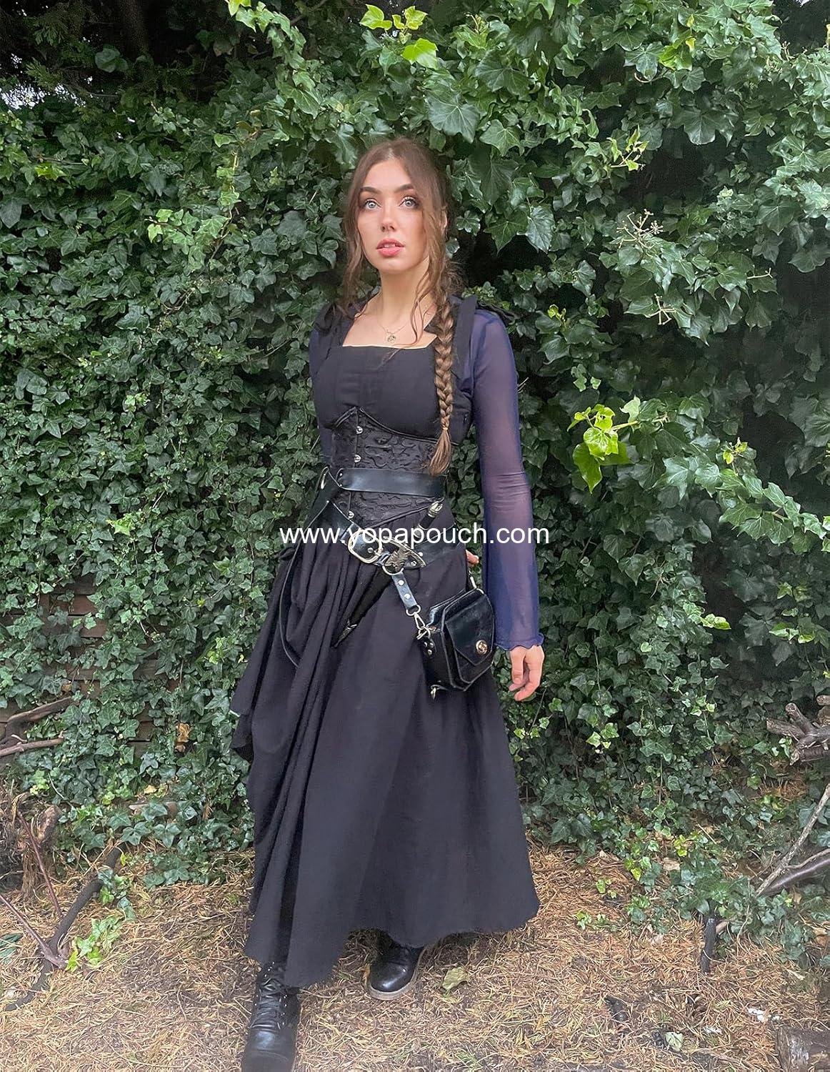 Wholesale Renaissance Belt Pouch Waist Bag, Pirate Fanny Pack, Steampunk Medieval Belt - Supplier