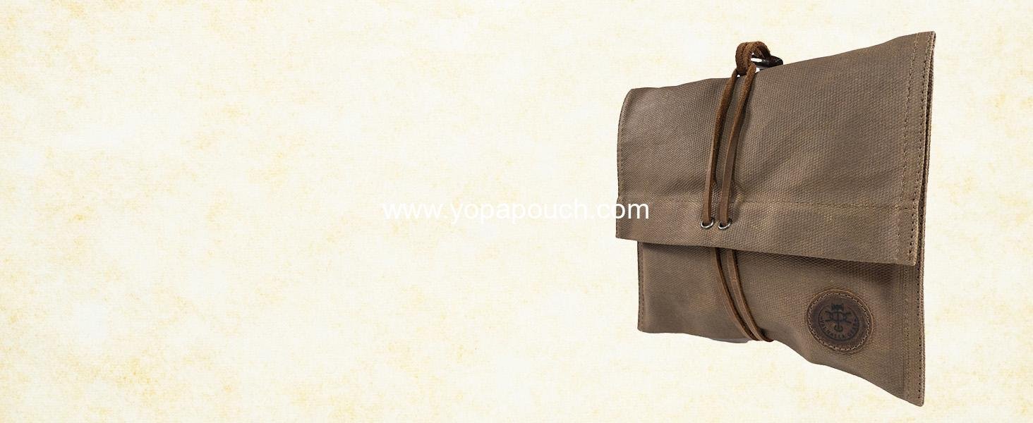 Wholesale Handmade Full Grain Leather Holster Pouch - Durable Waist Bag for Coins, Change, Headphones, and Personal Items - Attaches to Belt - Bourbon Brown Manufacturer