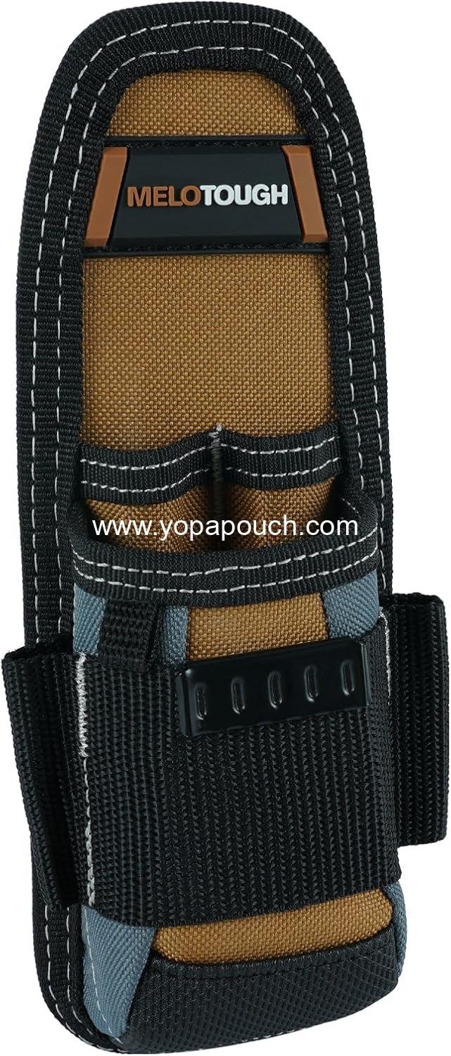 Wholesale Small Tool Pouch Electrician Clip-On Tool Belt Holder Mini Tool Holder with Snap Clip Supplier