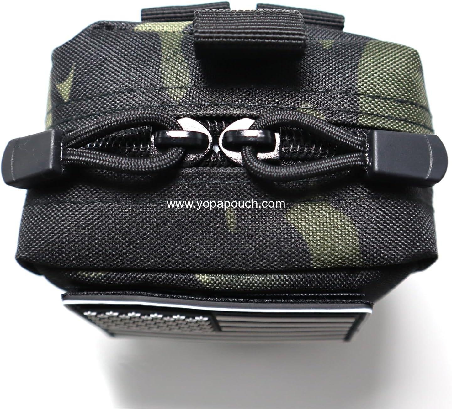 Wholesale Small Molle Pouches - Tactical Compact Water-Resistant EDC Utility Belt Waist Pack Bag 2 Pack Manufacturer