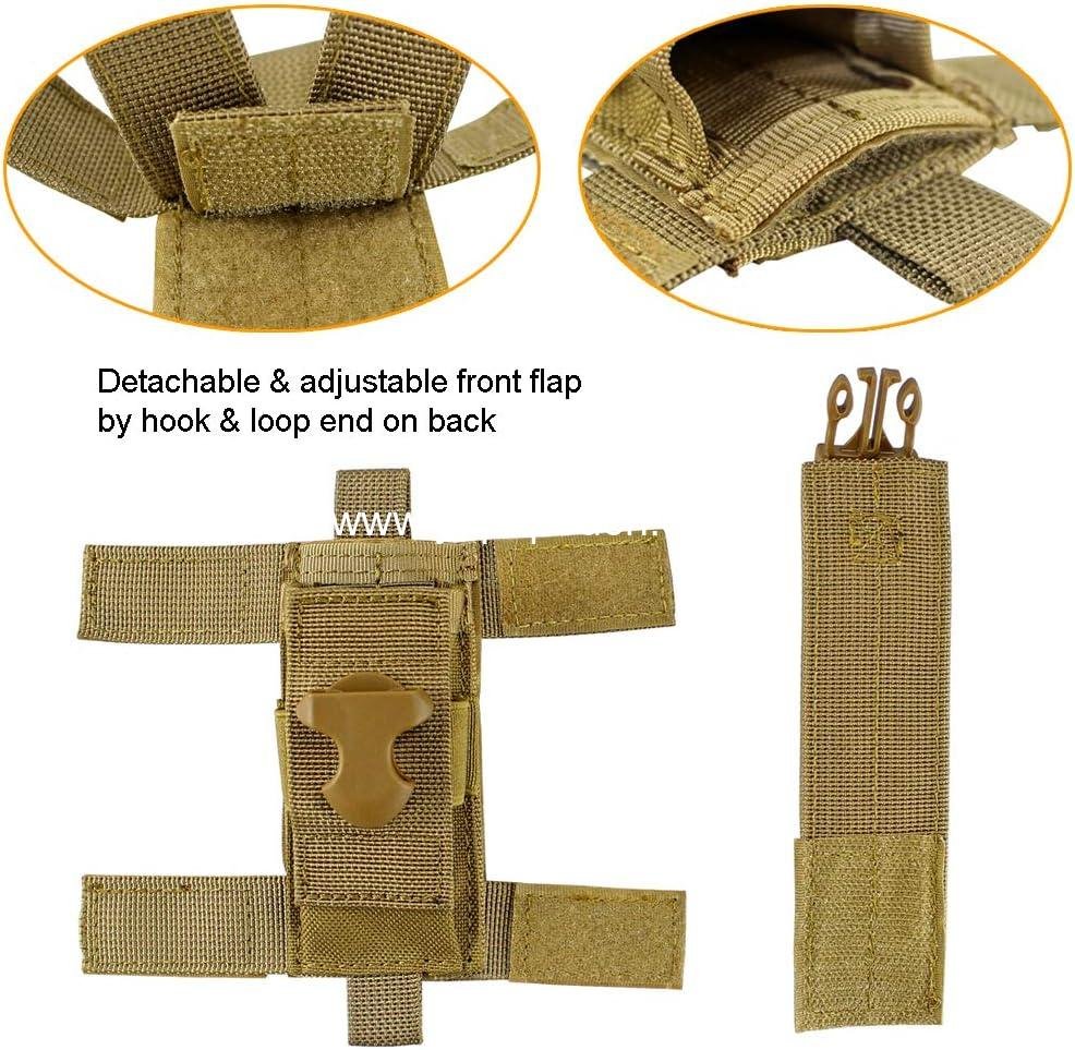 Wholesale Tactical Single Sheath Holster Utility Tool Holder Case Horizontal Vertical Pistol Mag Pouch - Supplier