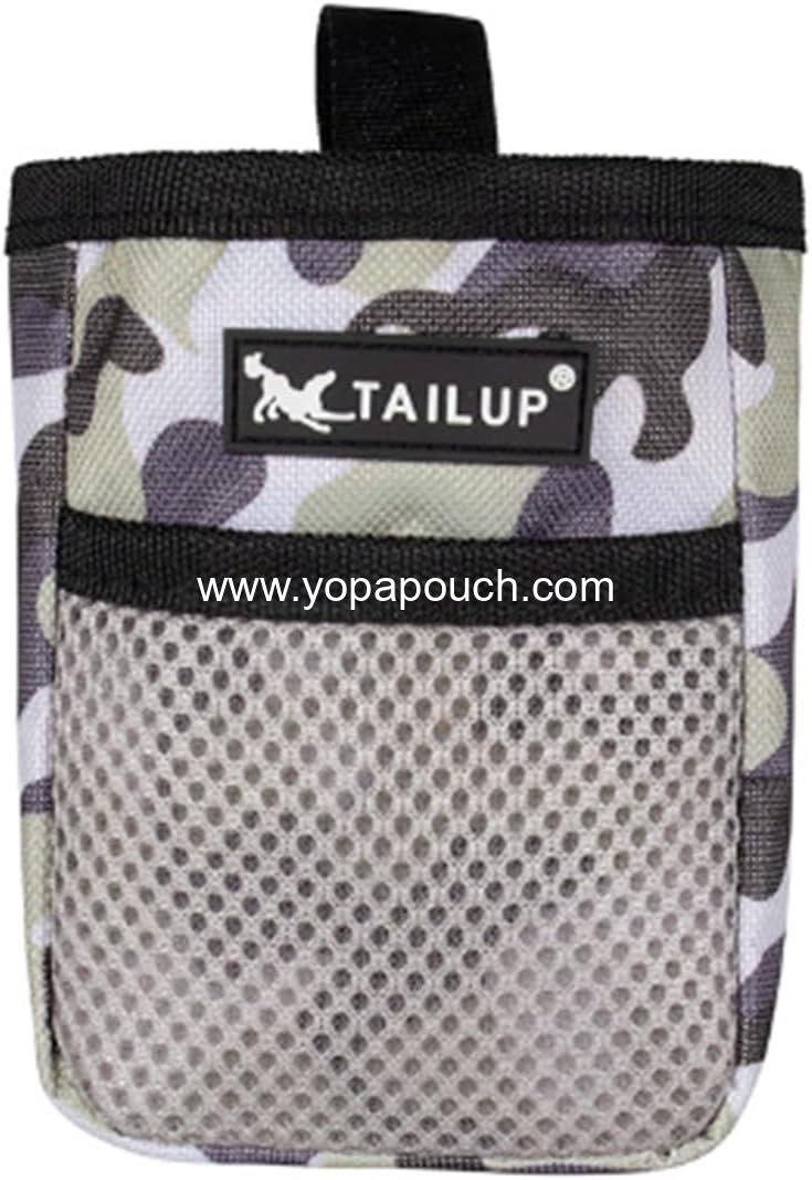 OEM Camouflage Dog Treat Pouch with Belt Clip - Waterproof Pet Training Bag, Hands-Free Snack Pouch for Dog Training, Walks & Outdoor Use, Easy-Access for Treats and Clickers, Poop Bags - Supplier