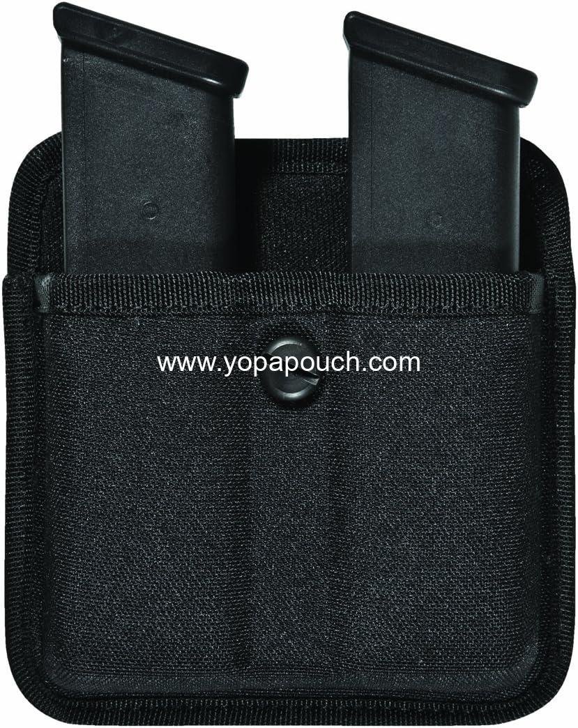 Wholesale Double Mag Pouch Open Top for Easy Access - Fits Glock and Other Duty Belt Mags - Black Size 2 - Supplier 31396