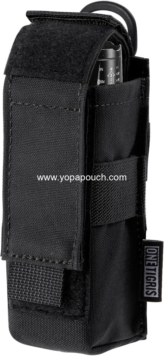 Wholesale Tactical Flashlight Holster Molle Pouch for Belt 1000D Cordura Nylon - Supplier