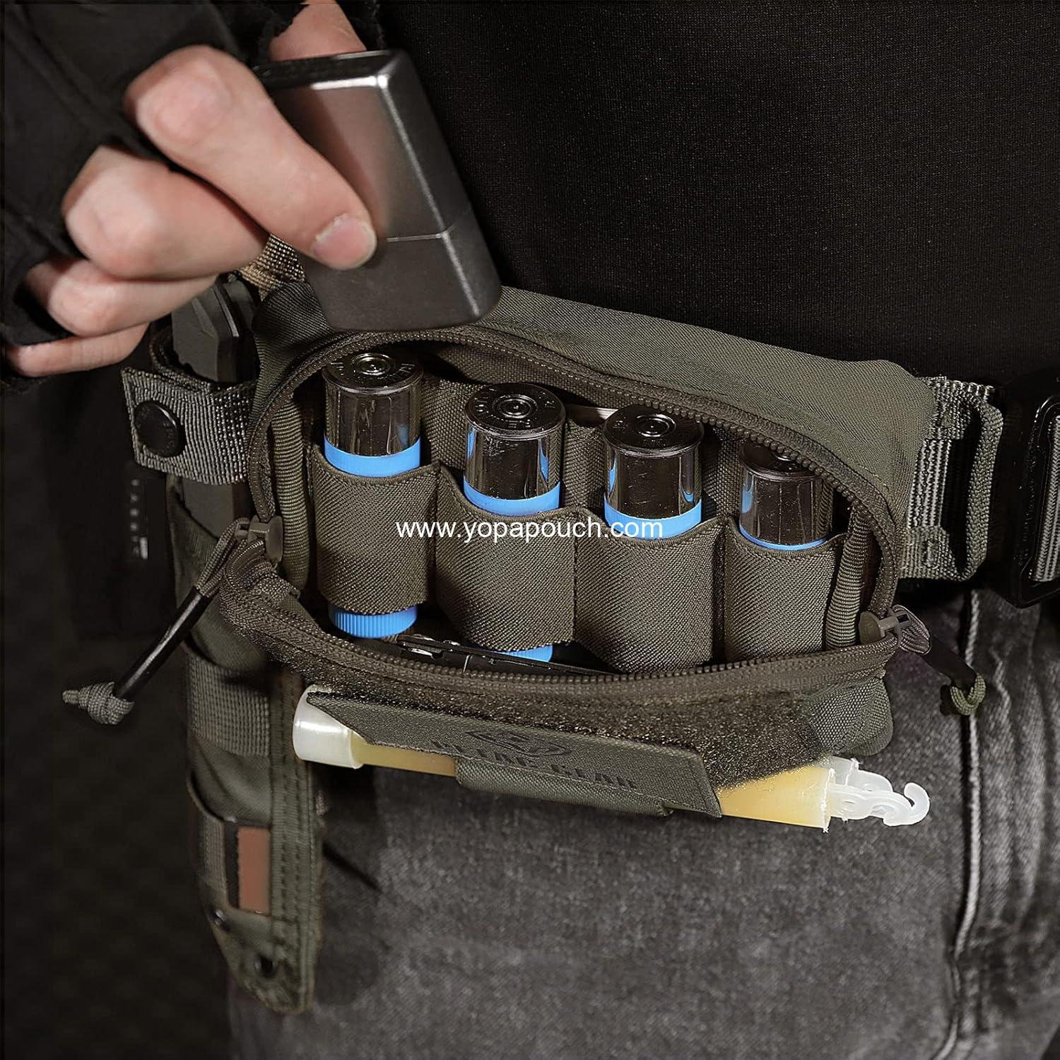 Wholesale Tactical Molle Admin Pouch - Small Organizer Pocket for Tactical Vest, EDC Gun Belt, Molle Platform - Supplier