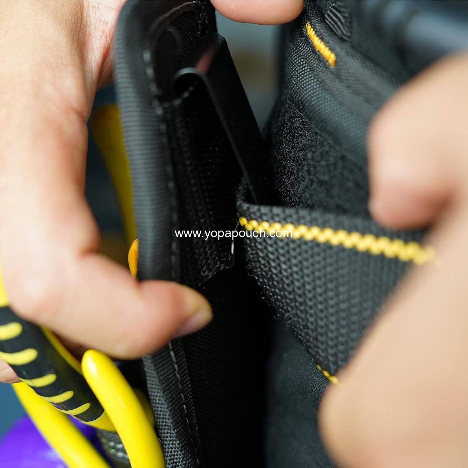 Wholesale Small Mini Tool Organizer Pouch Knife Holder with Snap Clip Supplier