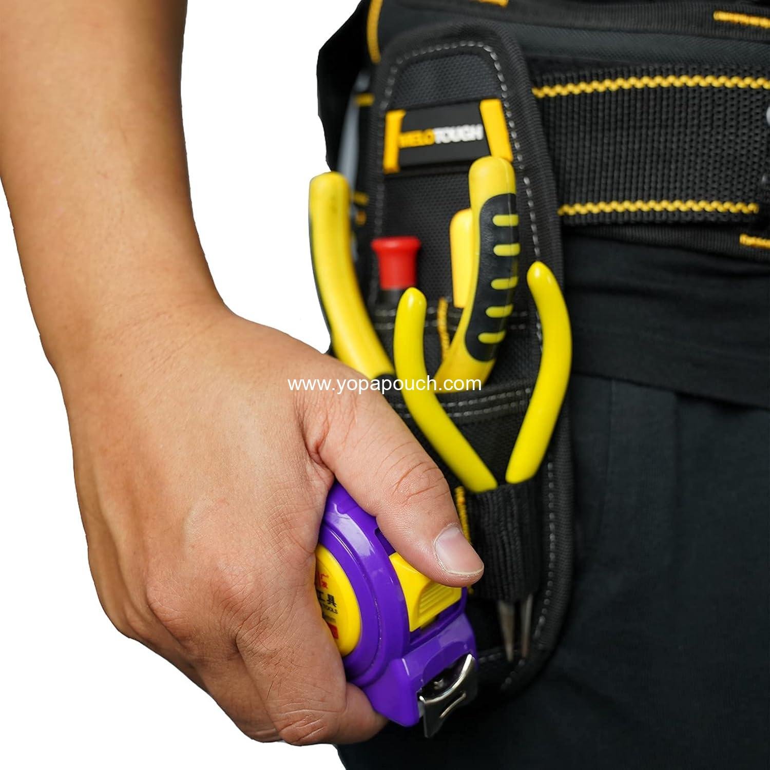 Wholesale Small Mini Tool Organizer Pouch Knife Holder with Snap Clip Supplier