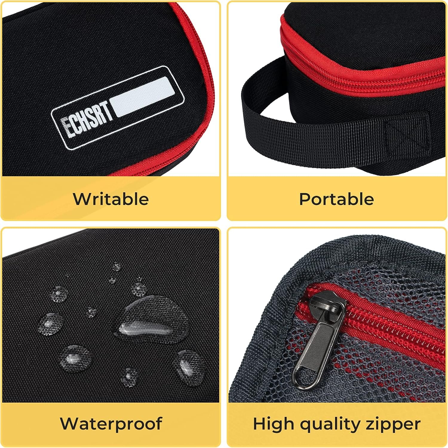 Custom Logo Large Pencil Case Aesthetic Big Capacity Private Label Pen Pouch Minimalist Portable Stationery Bag Manufacturer with Handle for Office Organizer