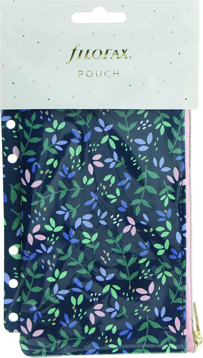 Custom Logo A5/Personal Size Compatible Zipper Pouch Accessory 6.7