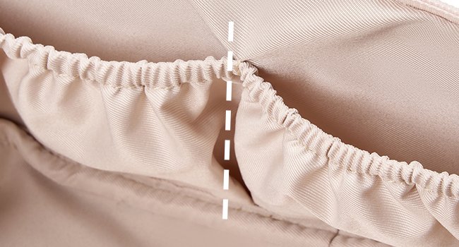 Private Label Waterproof PU Leather Makeup Cosmetic Bags, Travel Toiletry Organizer Pouch with Custom Logo Divider for Women Supplier (Brown)