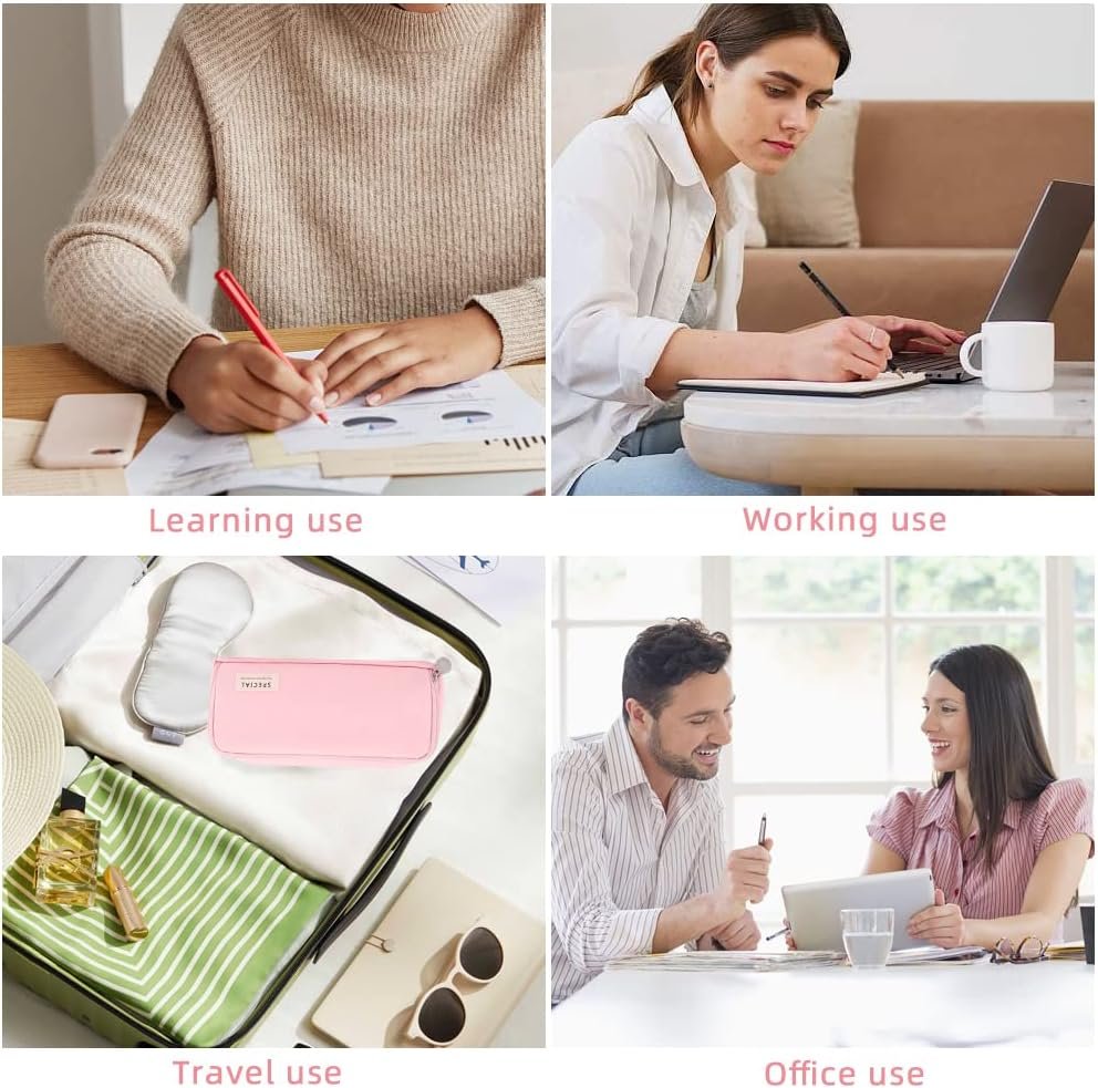 Manufacturer Large 3 Compartment Pencil Case Custom Logo Big Capacity Pencil Pouch Bag for Kids Teens Girls Boys Students School Supplies Oxford Organizer Pen Cosmetic Makeup Pouch Private Label