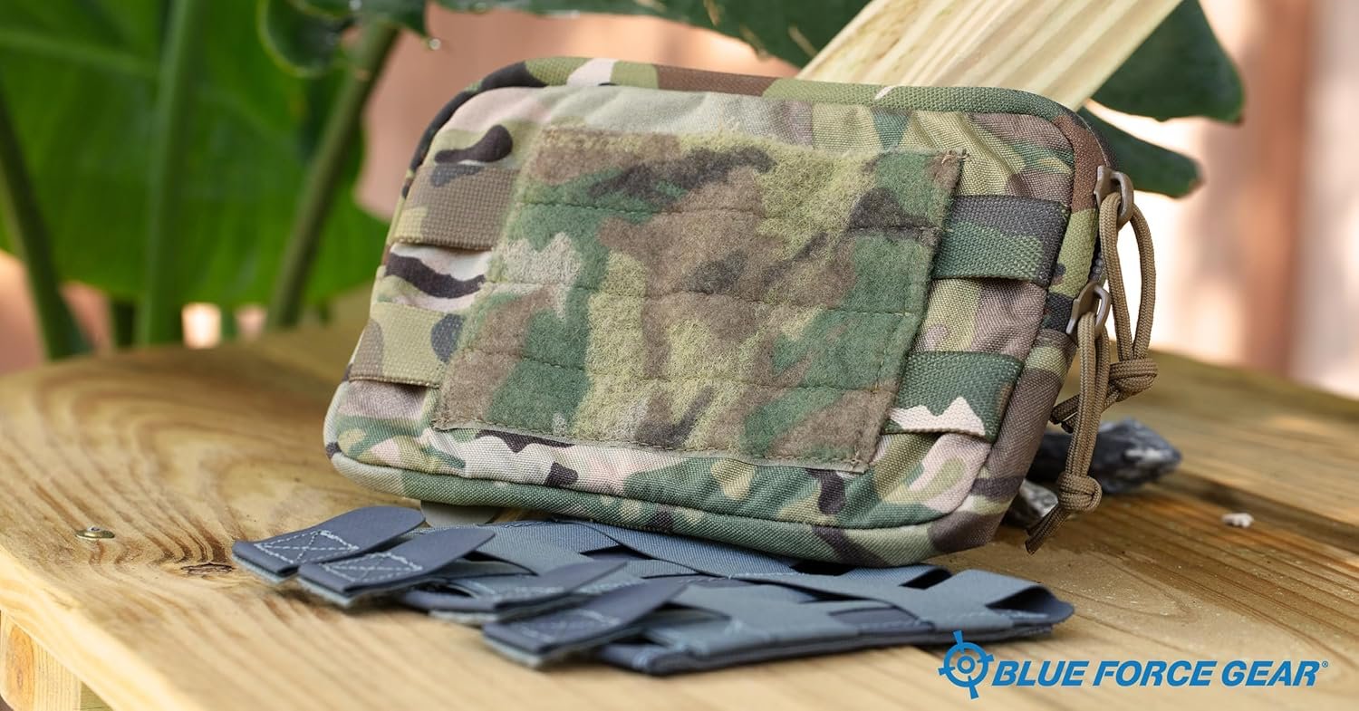Supplier MOLLE Admin Pouch - Custom Logo EDC Pouch Durable MOLLE Accessories - Private Label Black 1 x 8 x 5.5 Inches