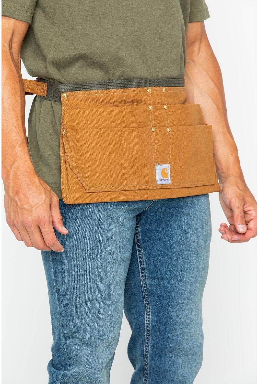 Custom Logo Men's A09 Duck Nail Apron Private Label Supplier