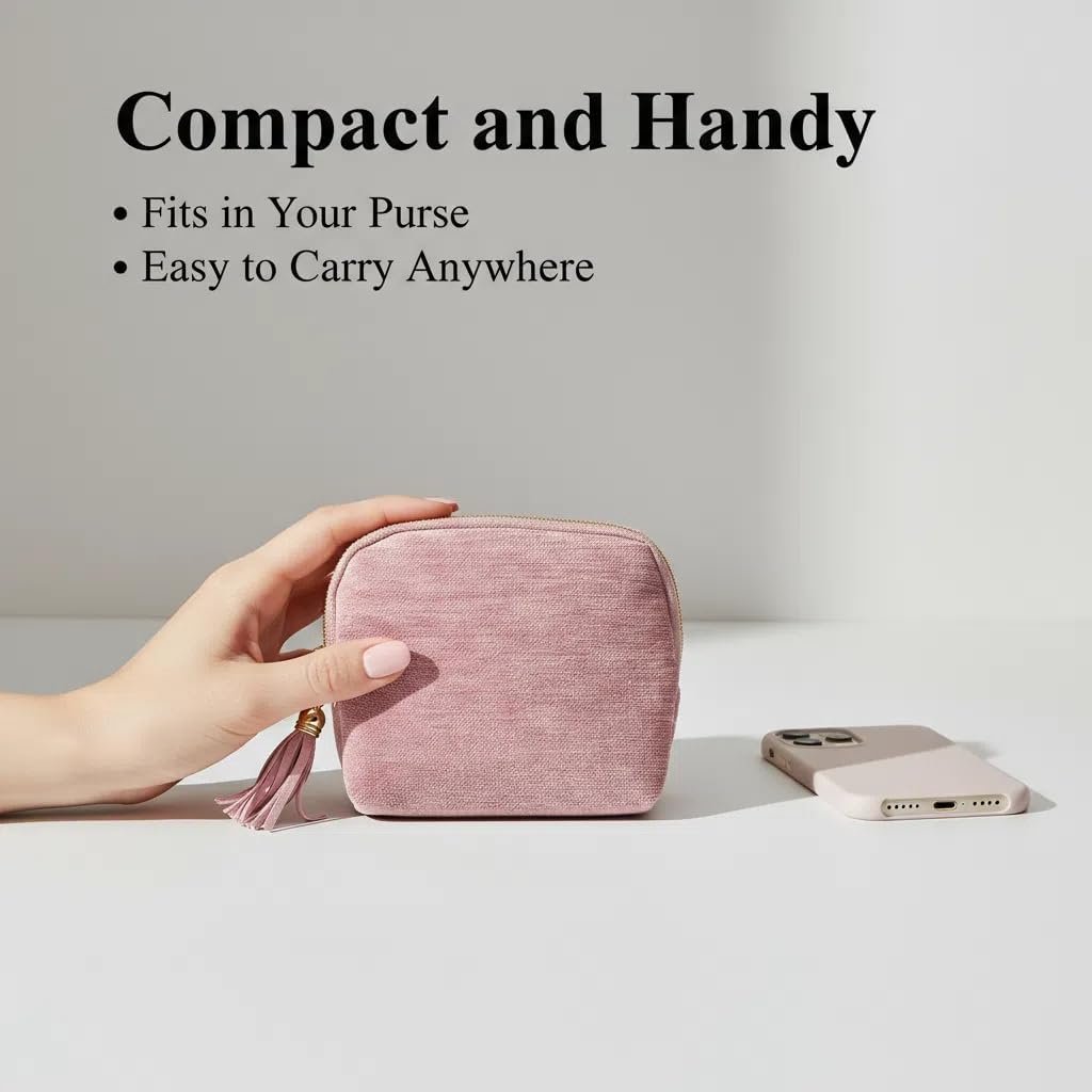 Private Label Mini Travel Jewelry Organizer Pouch with Zipper Custom Logo Small Portable Velvet Case for Earrings Rings Bracelets Gift for Women Blue Supplier