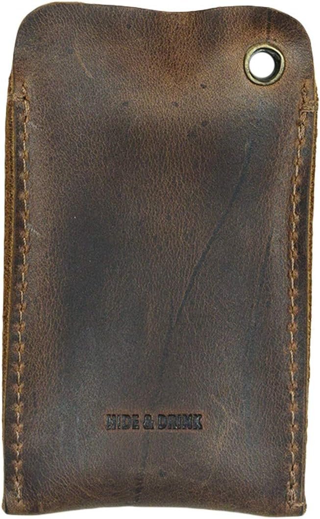 Private Label EDC Pocket Slip Multitool Sleeve and Pen Holder, Custom Logo Small Tool Organizer for Everyday Use and Camping Accessories, Full Grain Leather Manufacturer