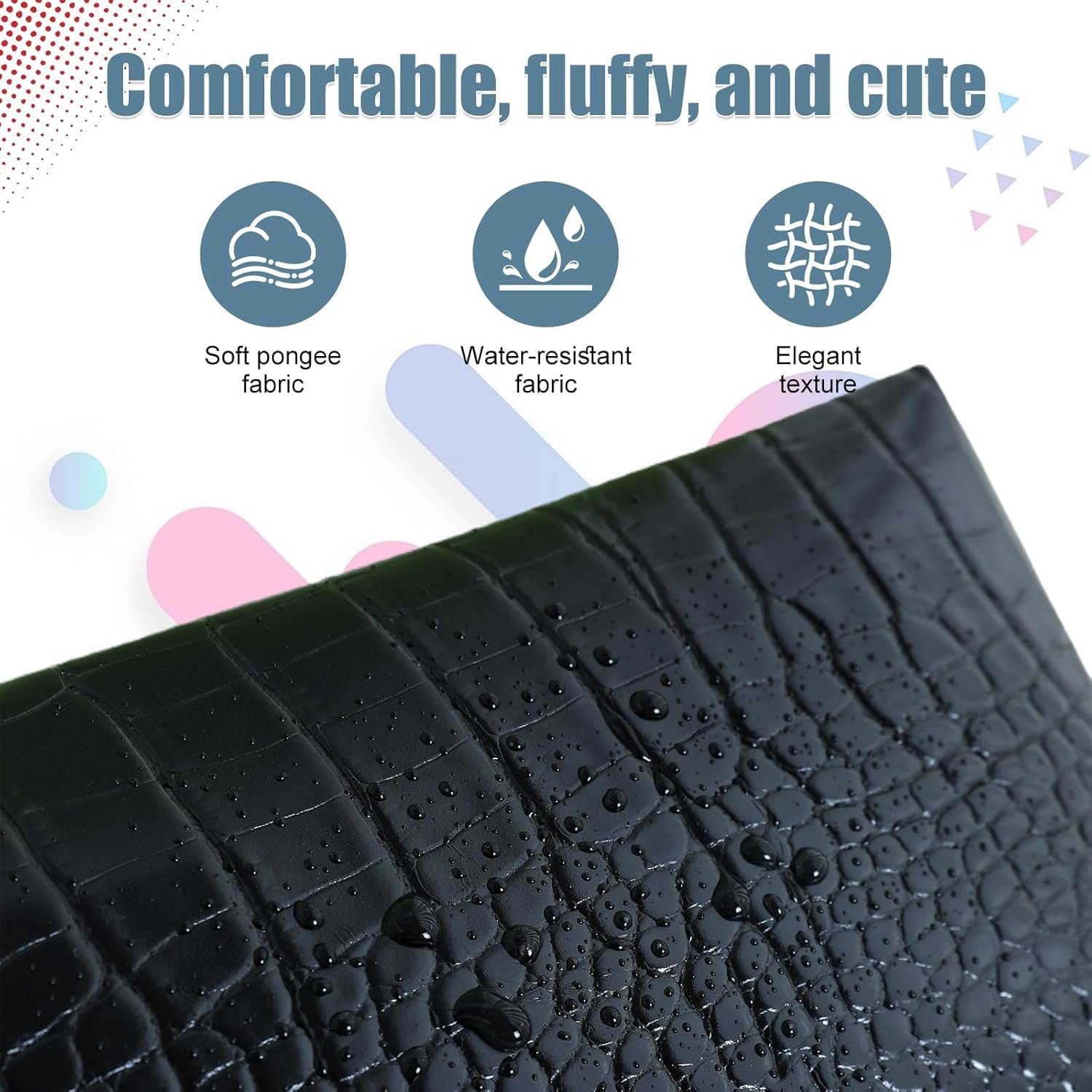 Private Label Makeup Bag for Purse, Custom Logo Compact Crocodile-Embossed Toiletry Pouch, Small Unisex Cosmetic Travel Bag Manufacturer