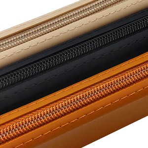 Private Label Silicone Pencil Case, Custom Logo Waterproof Silicone Cosmetic Bag, Factory Multifunctional Pencil Case Aesthetic Zipper Storage Bag (Black)