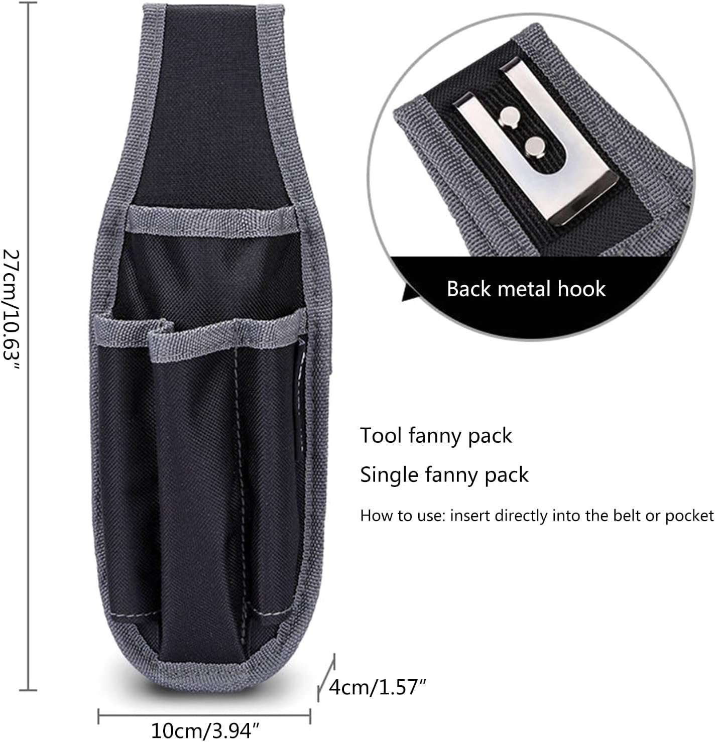 Private Label Mini Tool Pouch Electrician's Wear-Resistant Multipurpose Organizer Holder for Pliers Screwdrivers Custom Logo Manufacturer