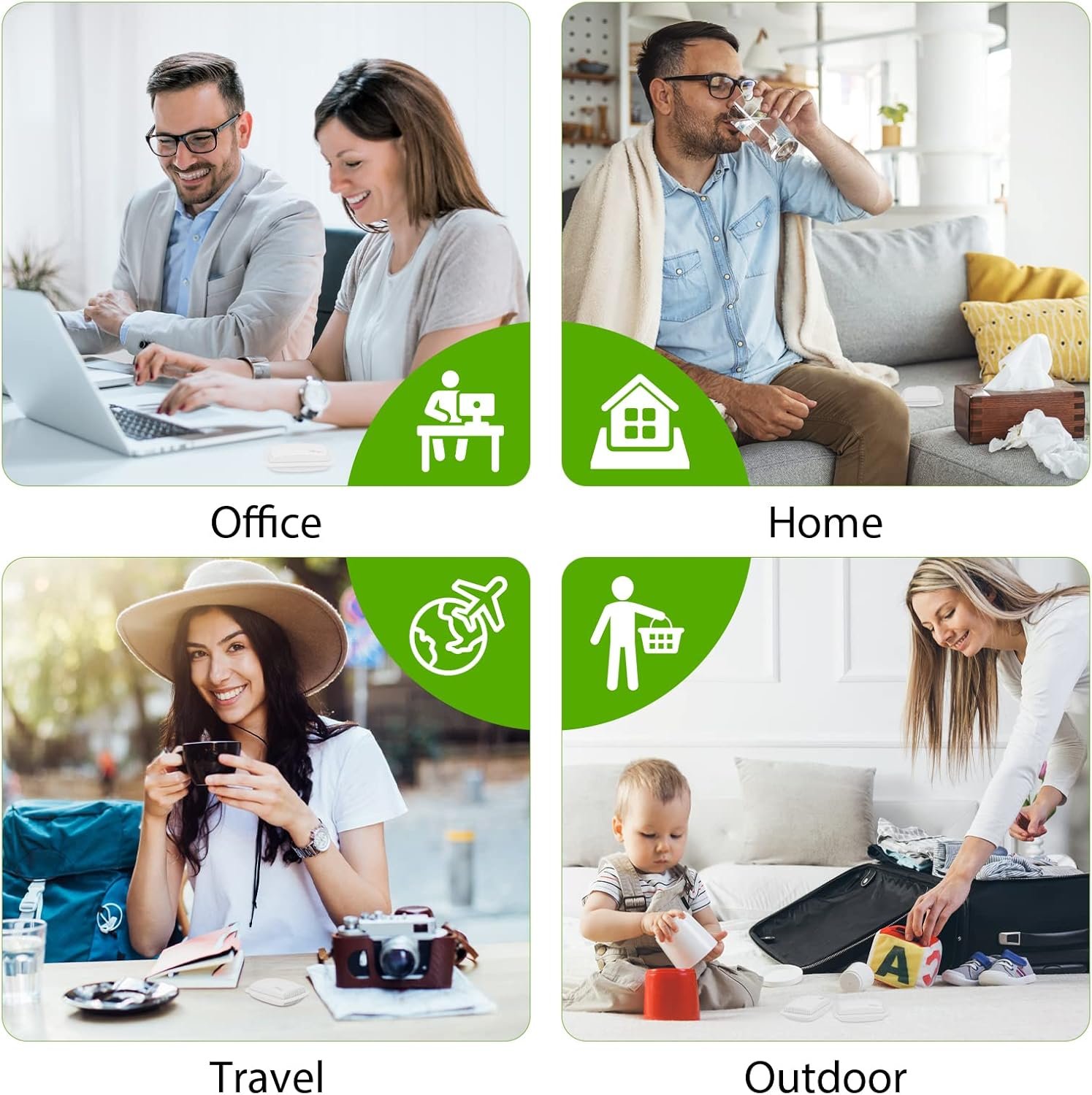 Private Label 7 Pieces Squeezable Pill Pocket Cases - Small Lightweight Manufacturer Pill Organizer for Travel Secure Medicine Pouch Sturdy Easy Fuss-Free Access Pocket Sized Discreet Custom Logo