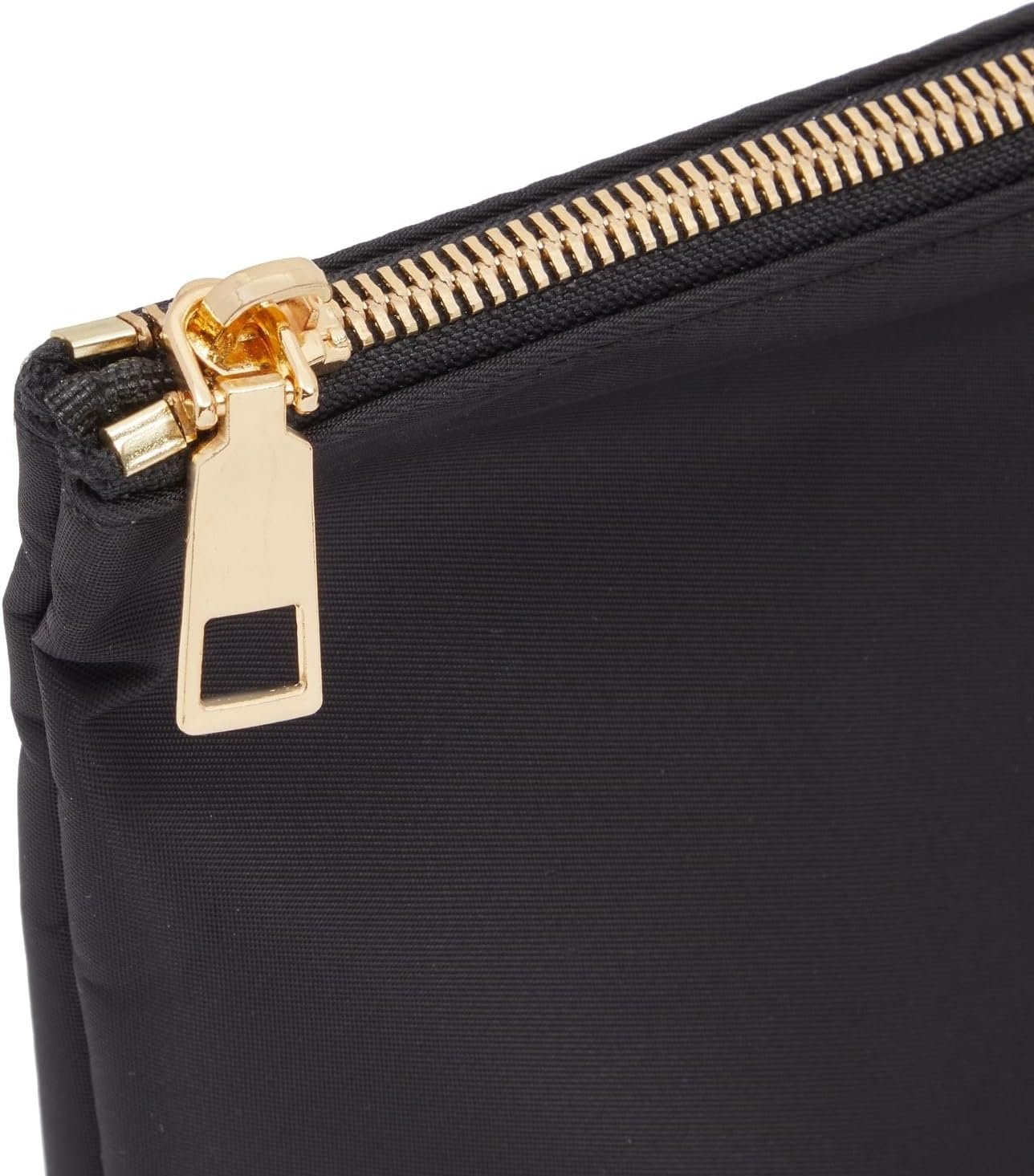 Private Label 3 Piece Black Makeup Bag Set for Women Custom Logo Nylon Zipper Cosmetic Pouch Organizers for Travel Toiletries Manufacturer (3 Sizes)