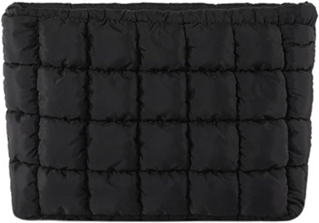 DSDFIDn Puffy Small Makeup Bag for Women Cosmetic Bag Makeup Pouch for Purse Puffy Toiletry Organizer Bags