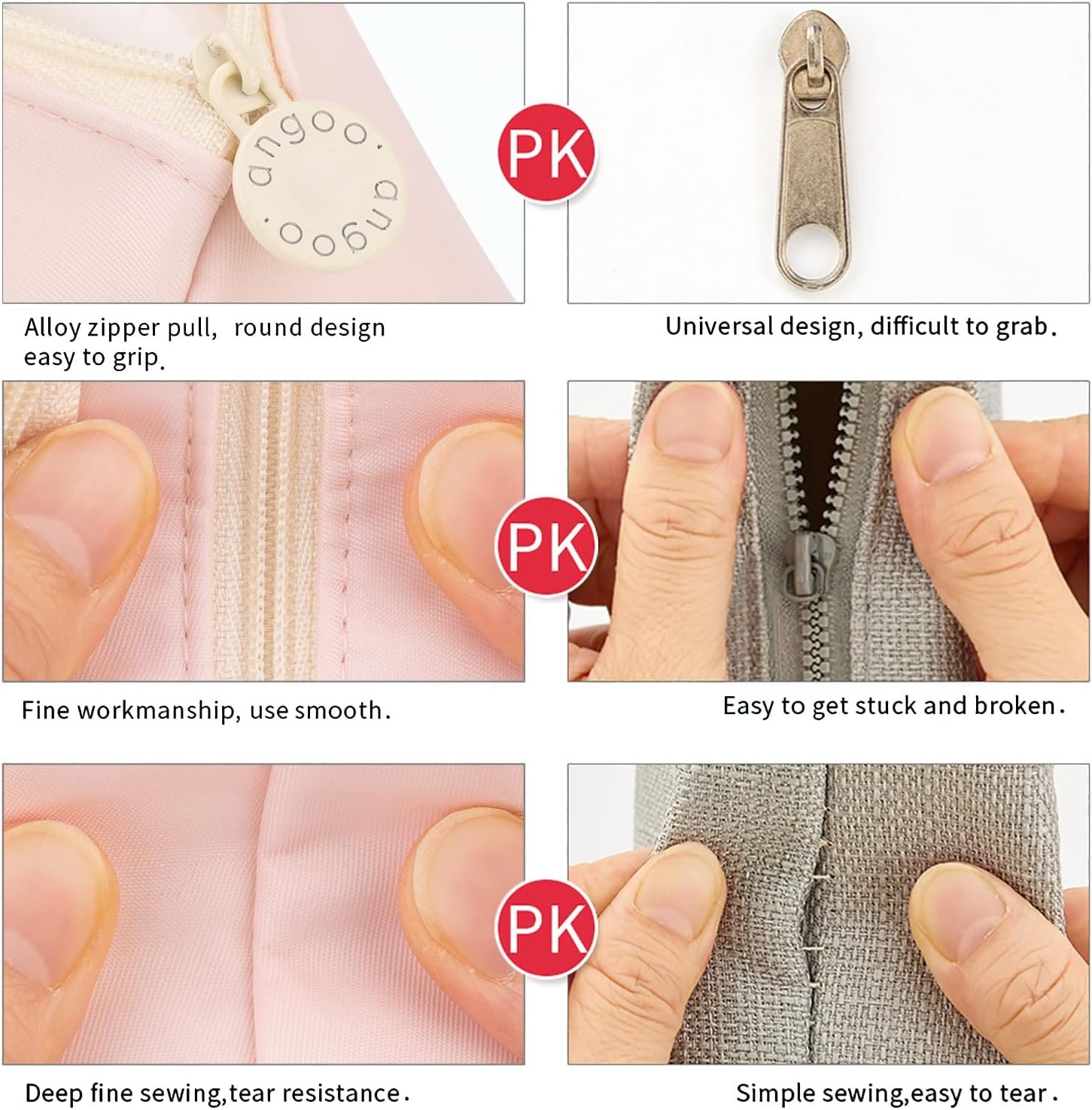 Private Label Big Capacity Pencil Case Pouch Simple Stationery Bag with Custom Logo School College Office Organizer Factory for Teens Girls Adults Students