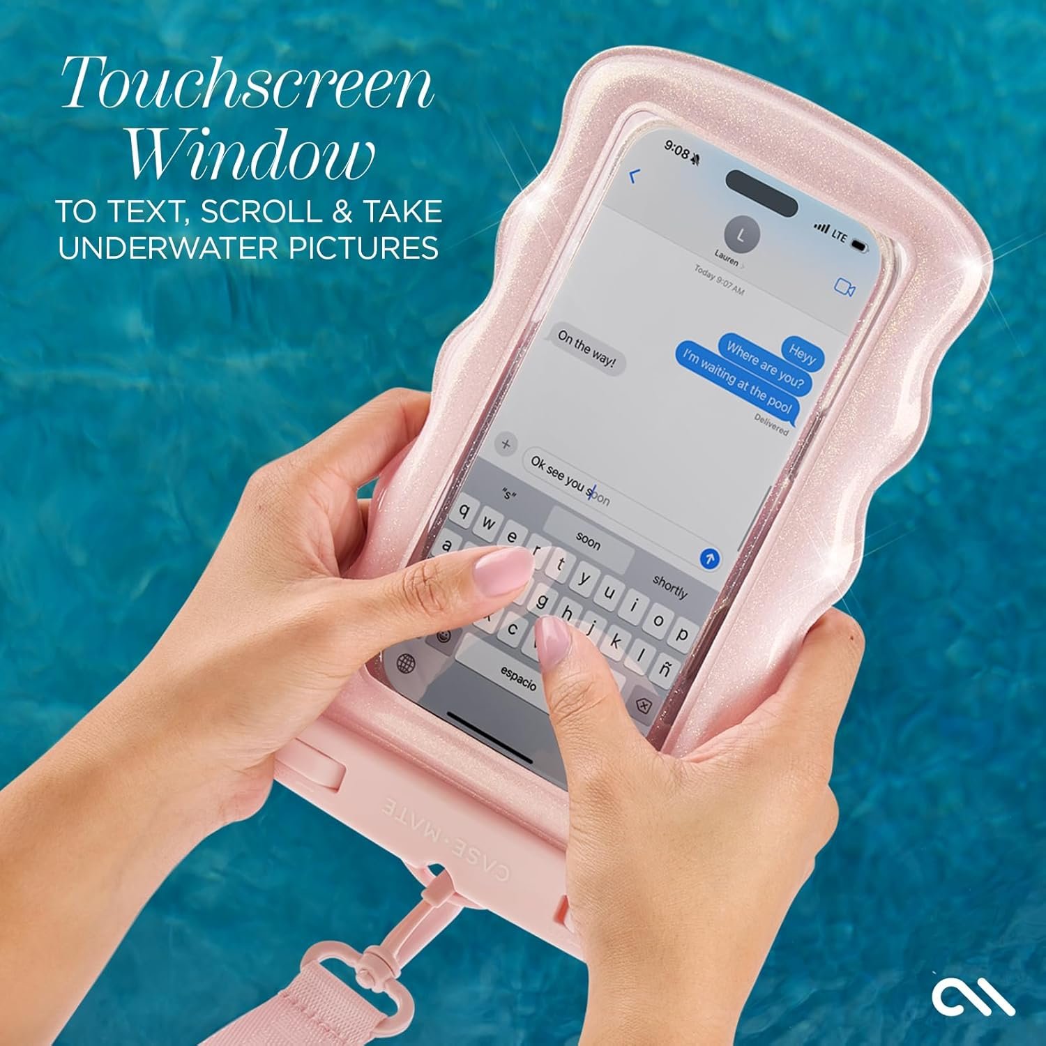 Private Label Wavy IP68 Waterproof Phone Pouch - Custom Logo Large Floating Phone Case with Crossbody Lanyard - Cruise Ship Travel Essentials Compatible with All Devices Hidden Pocket for Card Cash Manufacturer Ballet Pink Twinkle Private Label Wavy IP68 Waterproof Phone Pouch - Custom Logo Large Floating Phone Case with Crossbody Lanyard - Cruise Ship Travel Essentials Compatible with All Devices Hidden Pocket for Card Cash Manufacturer Ballet Pink Twinkle