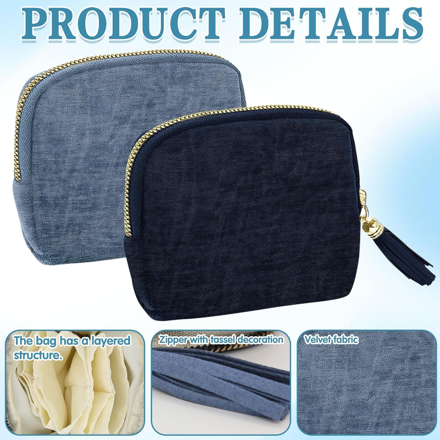 Private Label 2Pcs Small Tassel Mini Jewelry Storage Bag Custom Logo Portable Travel Organizer for Men Women Earrings Necklaces Rings Manufacturer Private Label 2Pcs Small Tassel Mini Jewelry Storage Bag Custom Logo Portable Travel Organizer for Men Women Earrings Necklaces Rings Manufacturer