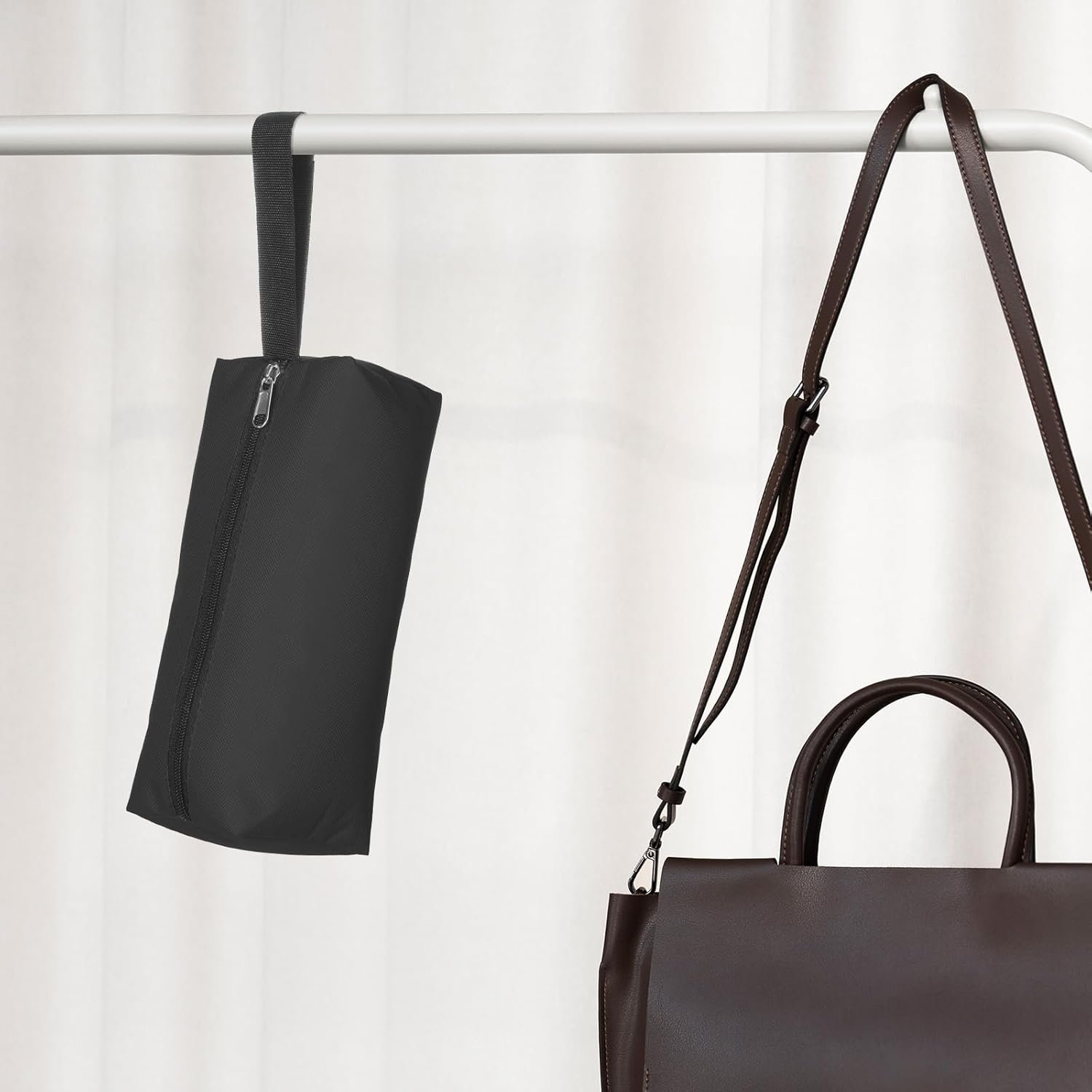 Factory Direct Custom Logo Small Tool Bags Zippered Screwdriver Pouches Black Canvas Utility Storage Organizer Private Label for Screws Screwdrivers Pliers