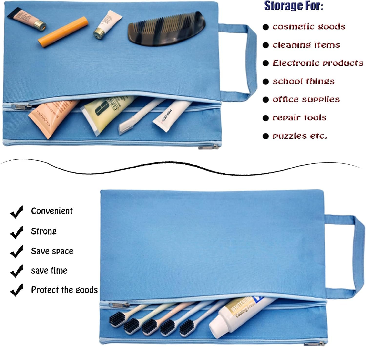 Private Label A4 Mesh Zipper Pouch Waterproof File Bag with Handle Foldable Document Organizer Supplier for School Office Travel Durable Folder with Custom Logo for Puzzle Project Cross Stitch (2)